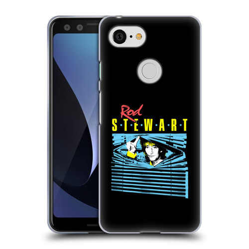 Rod Stewart Art Blinds Soft Gel Case for Google Pixel 3