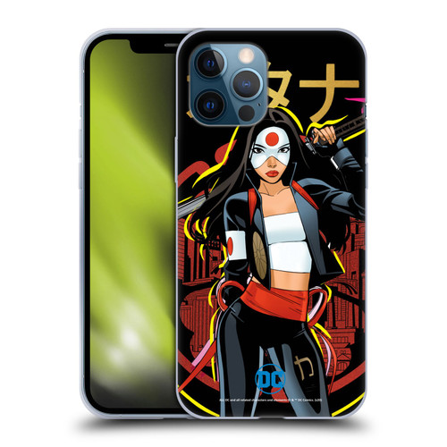 DC Women Core Compositions Katana Soft Gel Case for Apple iPhone 12 Pro Max