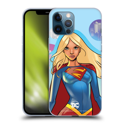 DC Women Core Compositions Supergirl Soft Gel Case for Apple iPhone 12 Pro Max