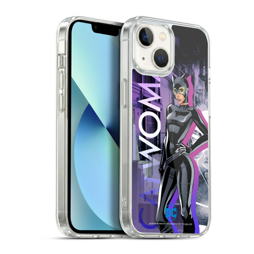 DC Women Core Compositions Catwoman Soft Gel Case for Apple iPhone 13