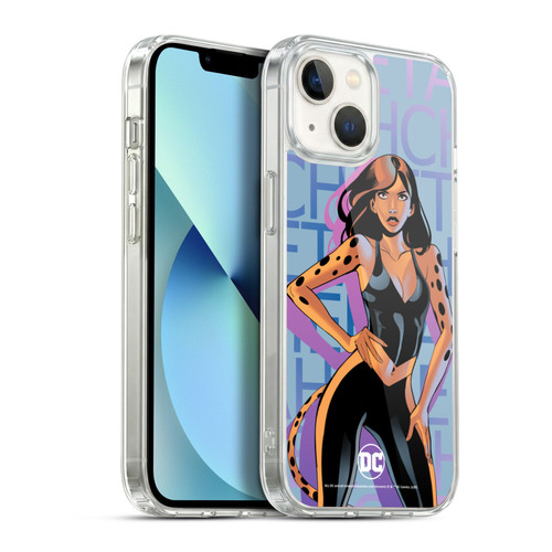 DC Women Core Compositions Cheetah Soft Gel Case for Apple iPhone 13