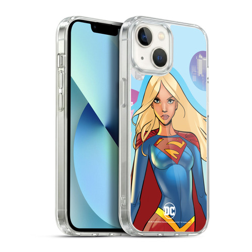 DC Women Core Compositions Supergirl Soft Gel Case for Apple iPhone 13