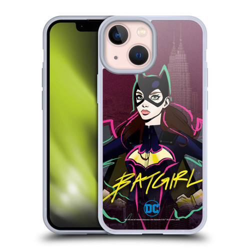 DC Women Core Compositions Batgirl Soft Gel Case for Apple iPhone 13 Mini