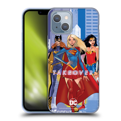 DC Women Core Compositions Girl Power Soft Gel Case for Apple iPhone 14