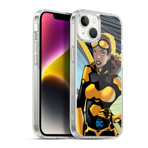 DC Women Core Compositions Bumblebee Soft Gel Case for Apple iPhone 14 Plus & MagSafe