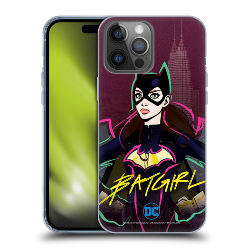 DC Women Core Compositions Batgirl Soft Gel Case for Apple iPhone 14 Pro Max