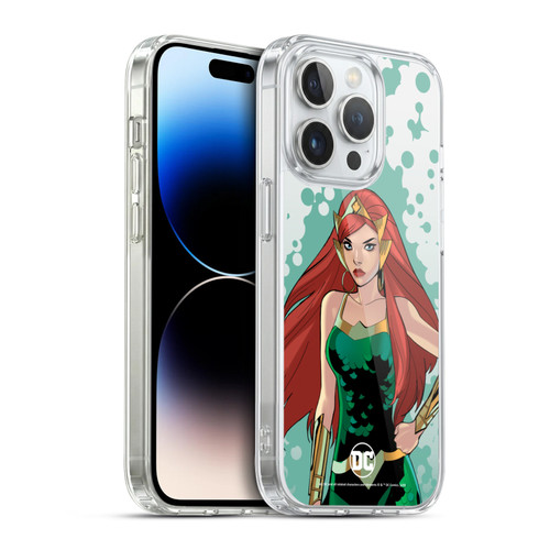 DC Women Core Compositions Mera Soft Gel Case for Apple iPhone 14 Pro & MagSafe