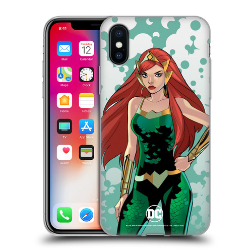 DC Women Core Compositions Mera Soft Gel Case for Apple iPhone X / iPhone XS