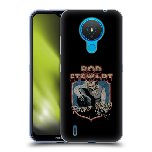 Rod Stewart Art Forever Young Soft Gel Case for Nokia 1.4