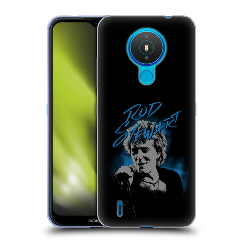 Rod Stewart Art Scribble Soft Gel Case for Nokia 1.4
