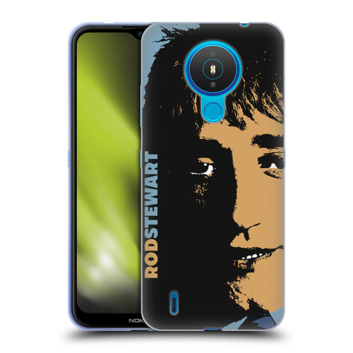 Rod Stewart Art Yesterday Retro Soft Gel Case for Nokia 1.4