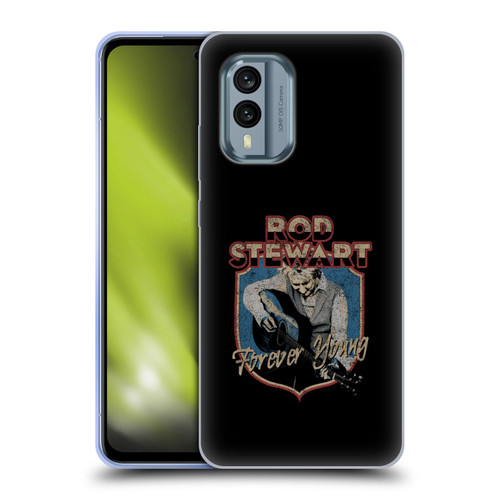 Rod Stewart Art Forever Young Soft Gel Case for Nokia X30
