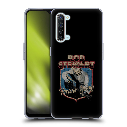 Rod Stewart Art Forever Young Soft Gel Case for OPPO Find X2 Lite 5G