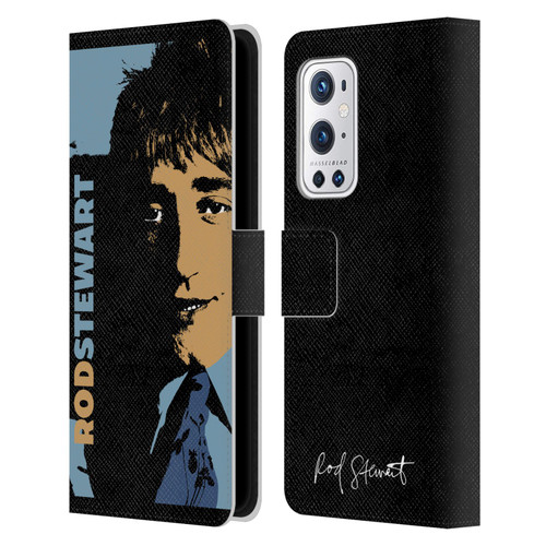 Rod Stewart Art Yesterday Retro Leather Book Wallet Case Cover For OnePlus 9 Pro