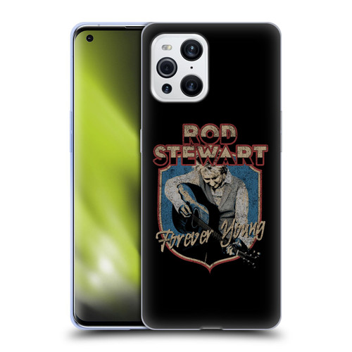 Rod Stewart Art Forever Young Soft Gel Case for OPPO Find X3 / Pro