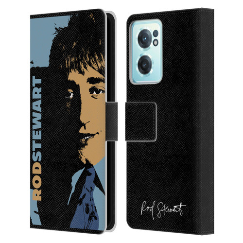 Rod Stewart Art Yesterday Retro Leather Book Wallet Case Cover For OnePlus Nord CE 2 5G