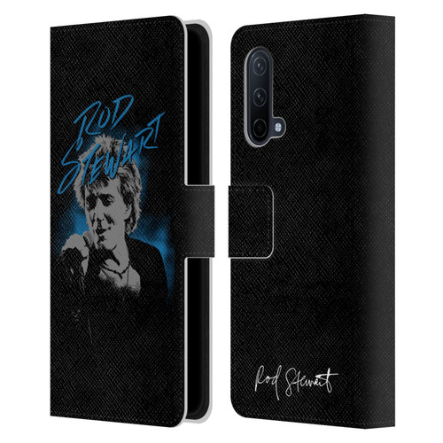 Rod Stewart Art Scribble Leather Book Wallet Case Cover For OnePlus Nord CE 5G