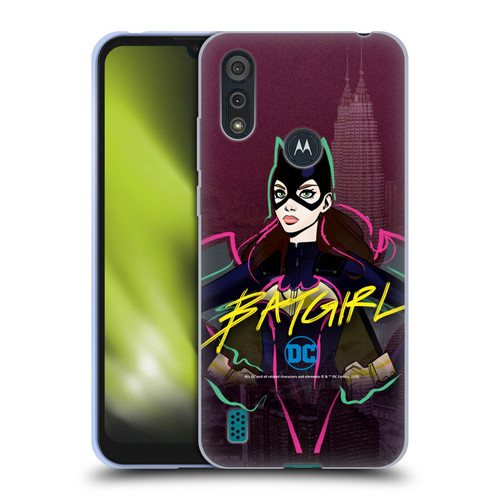 DC Women Core Compositions Batgirl Soft Gel Case for Motorola Moto E6s (2020)
