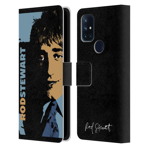 Rod Stewart Art Yesterday Retro Leather Book Wallet Case Cover For OnePlus Nord N10 5G