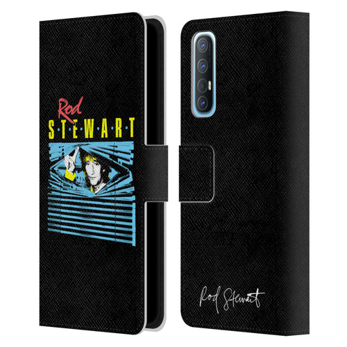 Rod Stewart Art Blinds Leather Book Wallet Case Cover For OPPO Find X2 Neo 5G