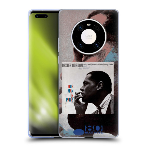 Blue Note Records Albums Dexter Gordon Our Man In Paris Soft Gel Case for Huawei Mate 40 Pro 5G