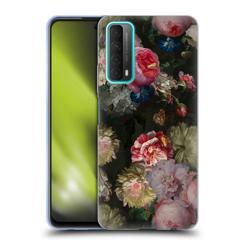 UtArt Antique Flowers Bouquet Soft Gel Case for Huawei P Smart (2021)