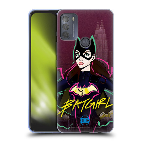 DC Women Core Compositions Batgirl Soft Gel Case for Motorola Moto G50