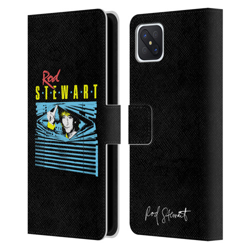 Rod Stewart Art Blinds Leather Book Wallet Case Cover For OPPO Reno4 Z 5G