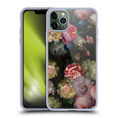 UtArt Antique Flowers Bouquet Soft Gel Case for Apple iPhone 11 Pro Max