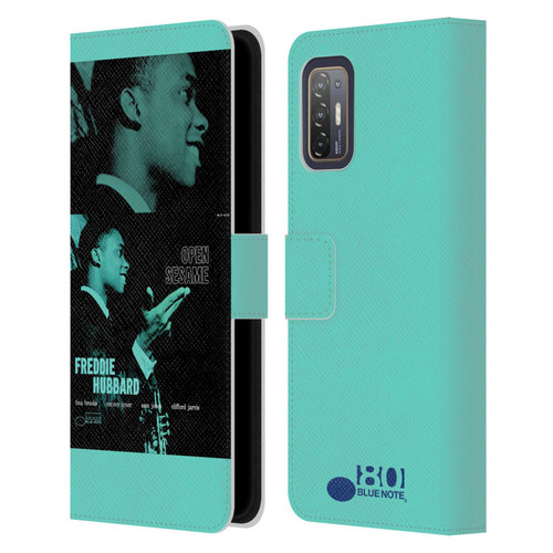 Blue Note Records Albums Freddie Hubbard Open Sesame Leather Book Wallet Case Cover For HTC Desire 21 Pro 5G