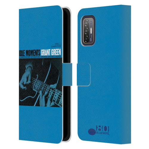 Blue Note Records Albums Grant Green Idle Moments Leather Book Wallet Case Cover For HTC Desire 21 Pro 5G