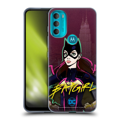 DC Women Core Compositions Batgirl Soft Gel Case for Motorola Moto G71 5G