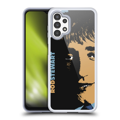 Rod Stewart Art Yesterday Retro Soft Gel Case for Samsung Galaxy A13 (2022)