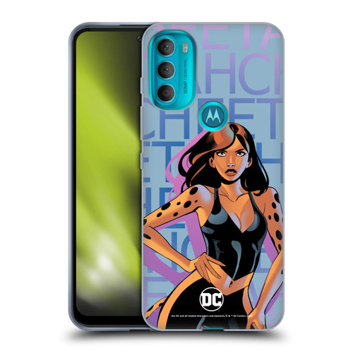DC Women Core Compositions Cheetah Soft Gel Case for Motorola Moto G71 5G