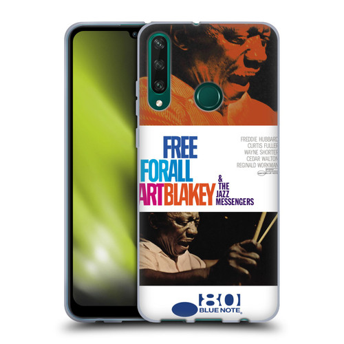 Blue Note Records Albums Art Blakey Free For All Soft Gel Case for Huawei Y6p