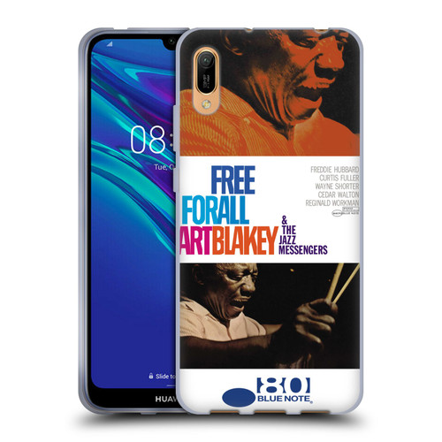 Blue Note Records Albums Art Blakey Free For All Soft Gel Case for Huawei Y6 Pro (2019)