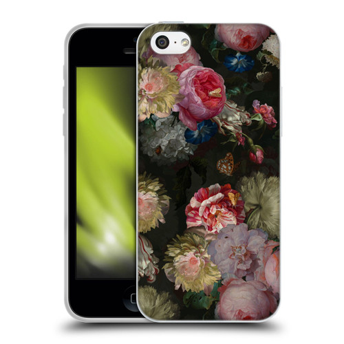 UtArt Antique Flowers Bouquet Soft Gel Case for Apple iPhone 5c