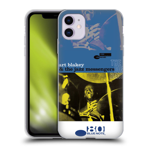 Blue Note Records Albums Art Blakey The Big Beat Soft Gel Case for Apple iPhone 11