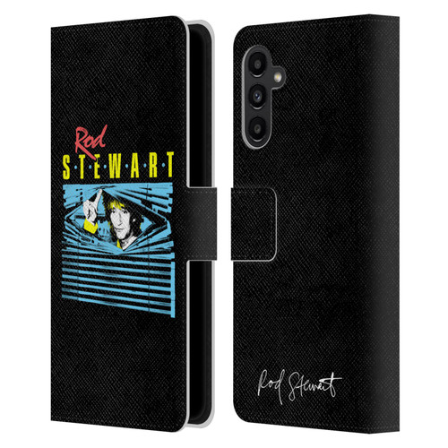 Rod Stewart Art Blinds Leather Book Wallet Case Cover For Samsung Galaxy A13 5G (2021)