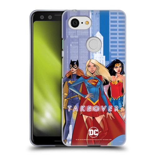DC Women Core Compositions Girl Power Soft Gel Case for Google Pixel 3