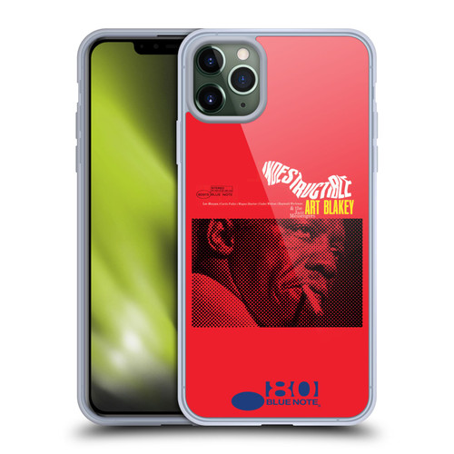 Blue Note Records Albums Art Blakey Indestructible Soft Gel Case for Apple iPhone 11 Pro Max