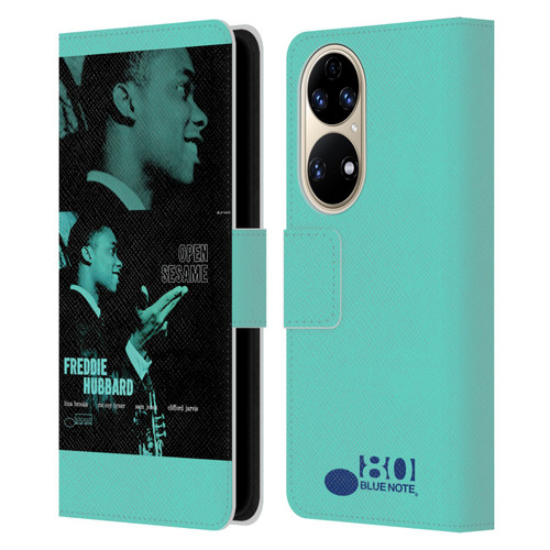 Blue Note Records Albums Freddie Hubbard Open Sesame Leather Book Wallet Case Cover For Huawei P50