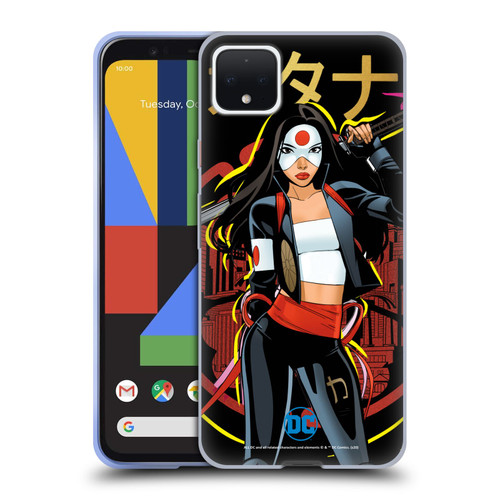 DC Women Core Compositions Katana Soft Gel Case for Google Pixel 4 XL