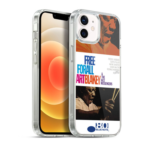 Blue Note Records Albums Art Blakey Free For All Soft Gel Case for Apple iPhone 12 / iPhone 12 Pro & MagSafe