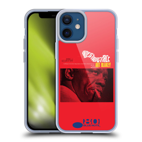 Blue Note Records Albums Art Blakey Indestructible Soft Gel Case for Apple iPhone 12 Mini