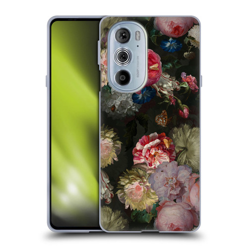 UtArt Antique Flowers Bouquet Soft Gel Case for Motorola Edge X30