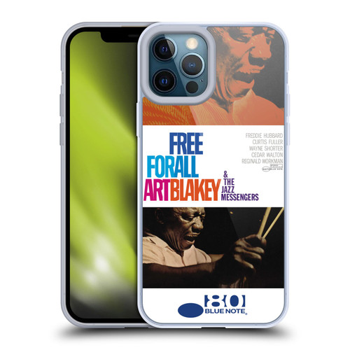 Blue Note Records Albums Art Blakey Free For All Soft Gel Case for Apple iPhone 12 Pro Max