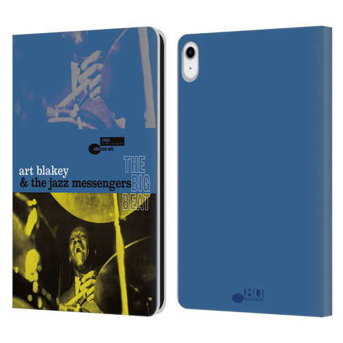 Blue Note Records Albums Art Blakey The Big Beat Leather Book Wallet Case Cover For Apple iPad 10.9 (2022)