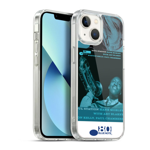 Blue Note Records Albums Hunk Mobley Soul Station Soft Gel Case for Apple iPhone 13