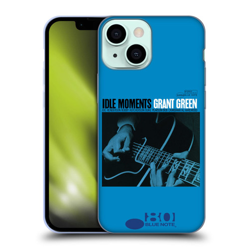 Blue Note Records Albums Grant Green Idle Moments Soft Gel Case for Apple iPhone 13 Mini